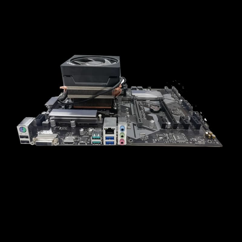 باندل مادربرد ایسوس ASUS PRIME B450-Plus + Ryzen 7 2700X بهمراه فن RGB استوک — تصویر ۴