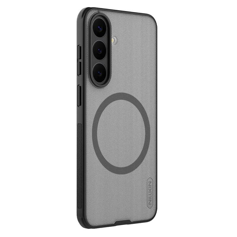 قاب نیلکین مدل Frosted Shield Pro Transparent Magnetic مناسب برای گوشی موبایل سامسونگ Galaxy S26 FE — تصویر ۳