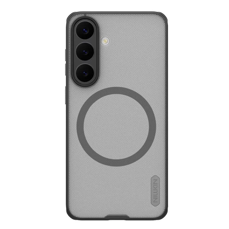 قاب نیلکین مدل Frosted Shield Pro Transparent Magnetic مناسب برای گوشی موبایل سامسونگ Galaxy S26 FE