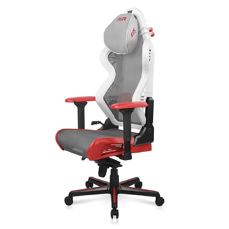 صندلی گیمینگ DXRacer سری Pro Air – مدل D7200 – سفید/قرمز