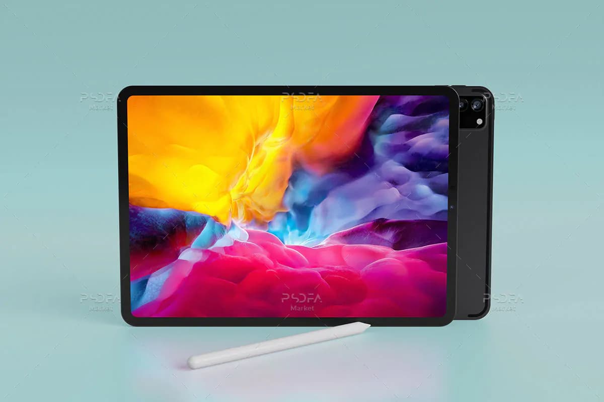 موکاپ تبلت آیپد پرو iPad Pro — تصویر ۲