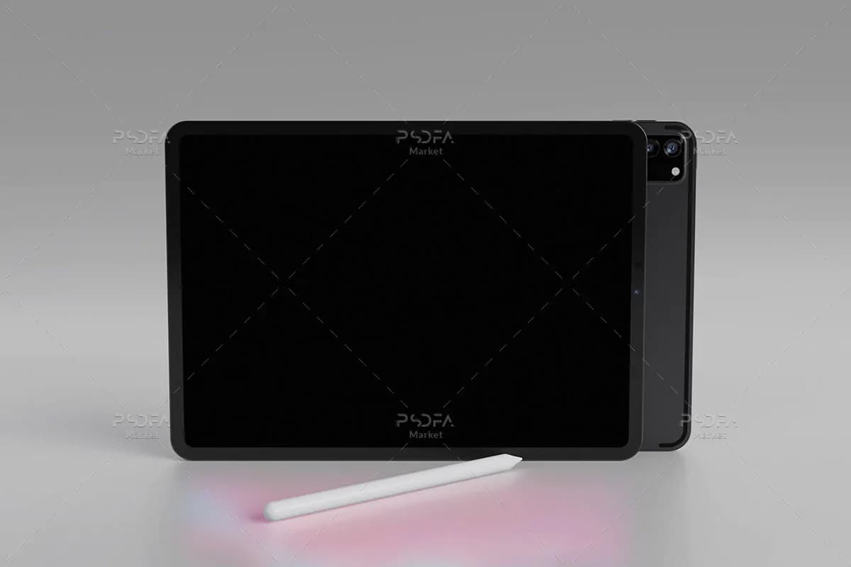 موکاپ تبلت آیپد پرو iPad Pro — تصویر ۳