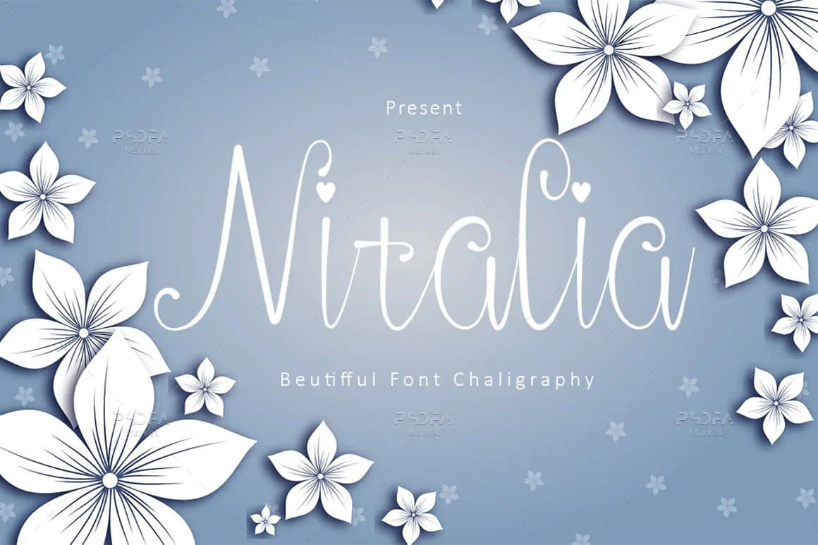 فونت دستنویس Nitalia