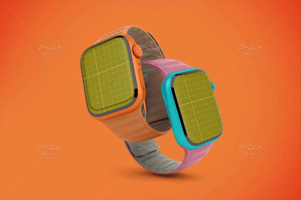 5 موکاپ اپل واچ Apple Watch — تصویر ۶