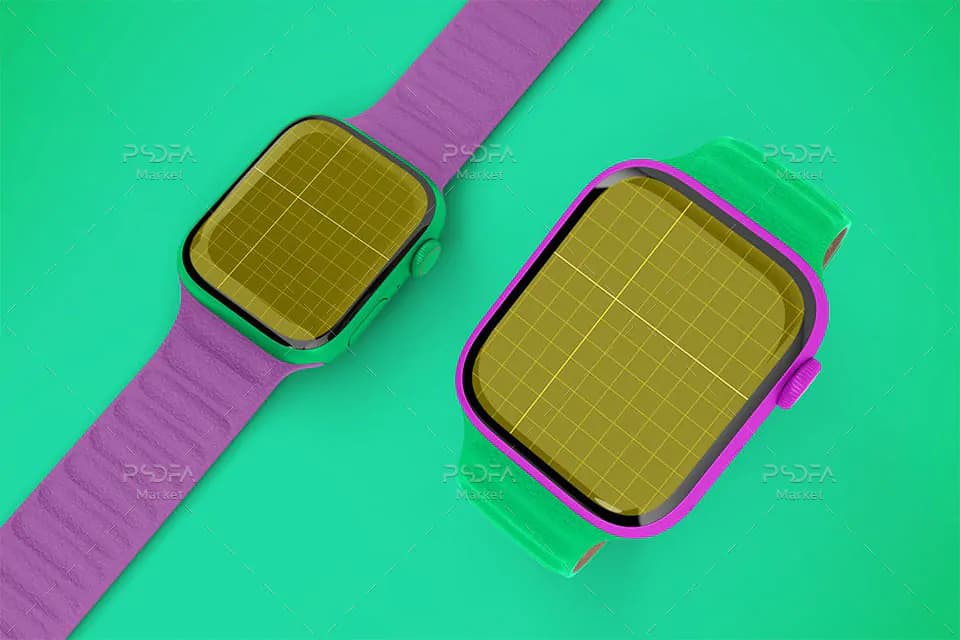 5 موکاپ اپل واچ Apple Watch — تصویر ۸