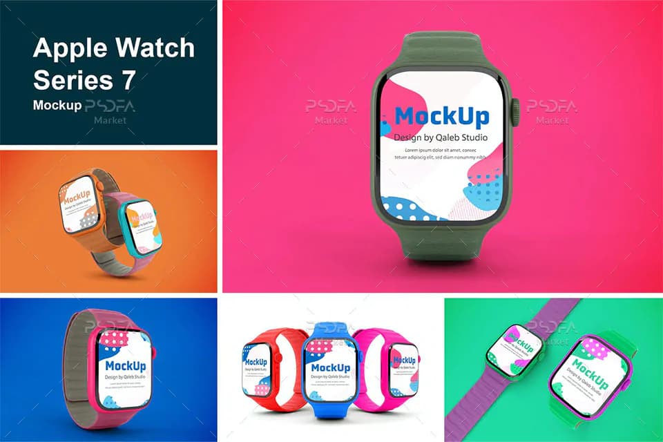5 موکاپ اپل واچ Apple Watch