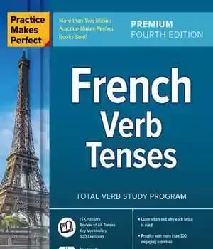 دانلود کتاب Practice Makes Perfect: French Verb Tenses, Premium Fourth Edition – ‌