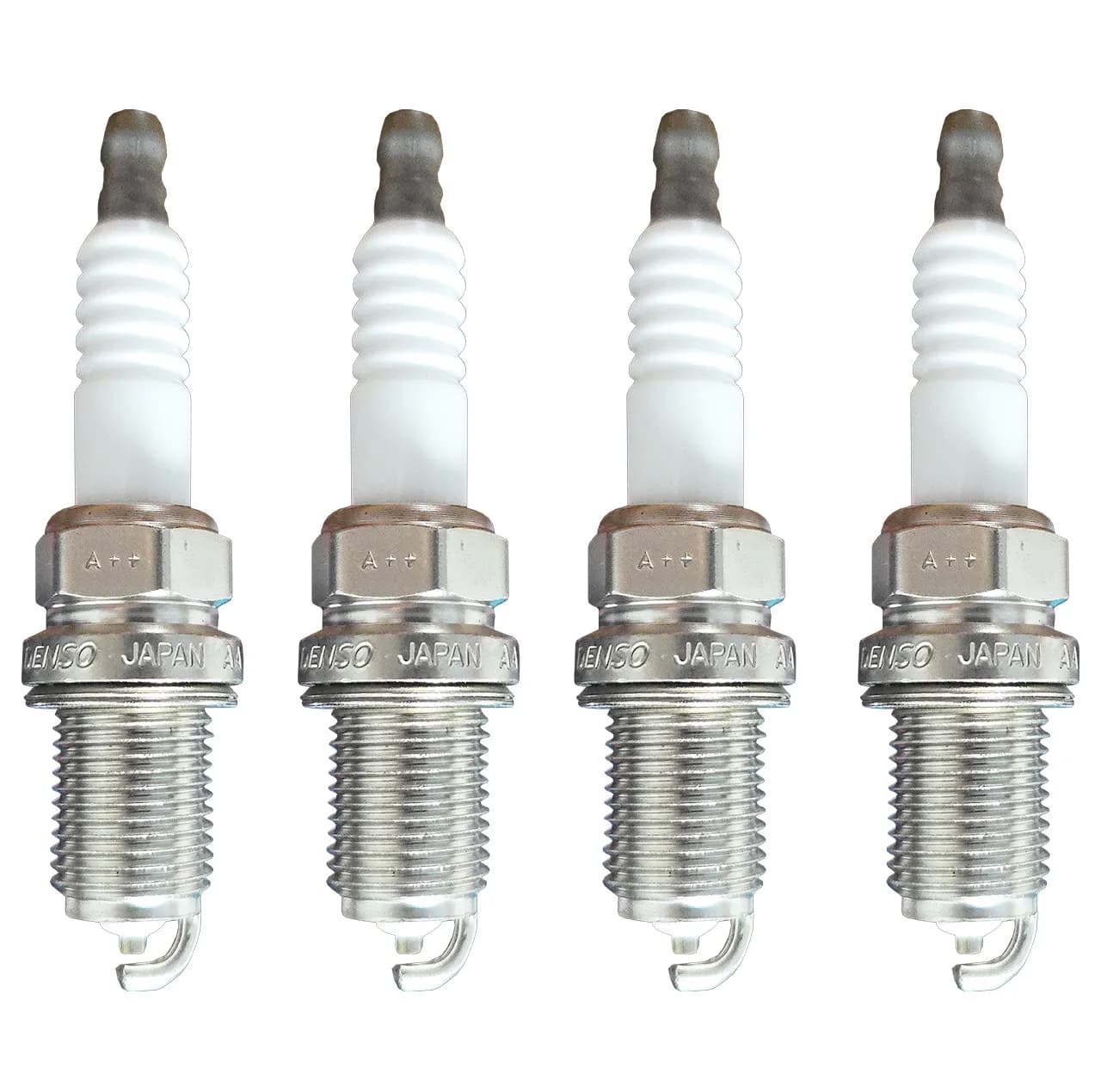 شمع خودرو دنسو مدل تک پلاتین کد K20PRU 3145 پایه کوتاه بسته 4 عددی