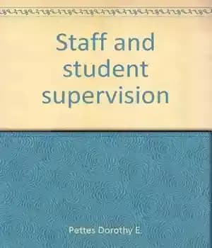 دانلود کتاب Staff and Student Supervision