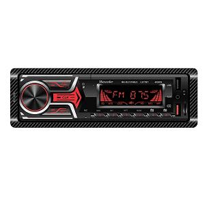 پخش کننده خودرو مکسیدر مدل LS77BT | ضبط ماشین بلوتوثی پنل ثابت با دو پورت USB