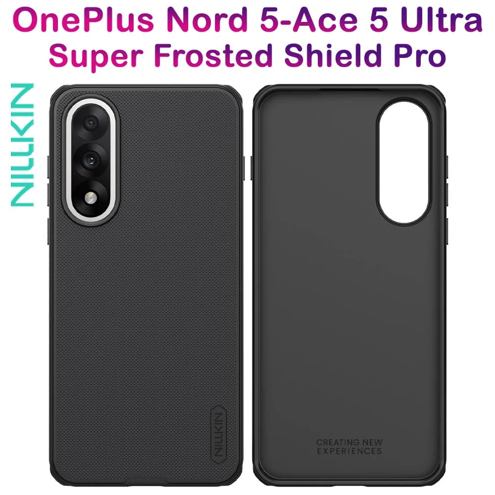 قاب ضد ضربه OnePlus Ace 5 Ultra مارک نیلکین مدل Super Frosted Shield Pro