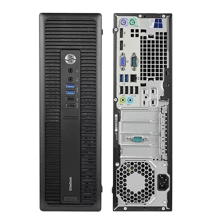 مینی کیس استوک HP EliteDesk 800 G1 SFF نسل 4 | رم 4GB | حافظه 500GB — تصویر ۳