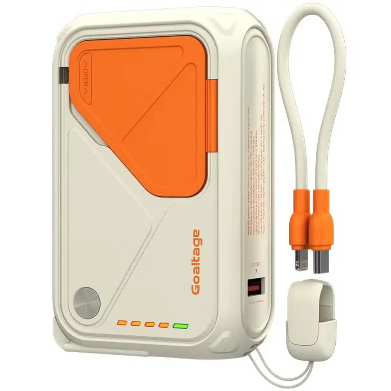 پاوربانک گلتیج Goaltage مدل PB06 MagPulse توان 22 وات ظرفیت 20000 — تصویر ۲