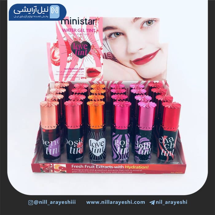 تینت لب میوه ای مینی استار کد 26229