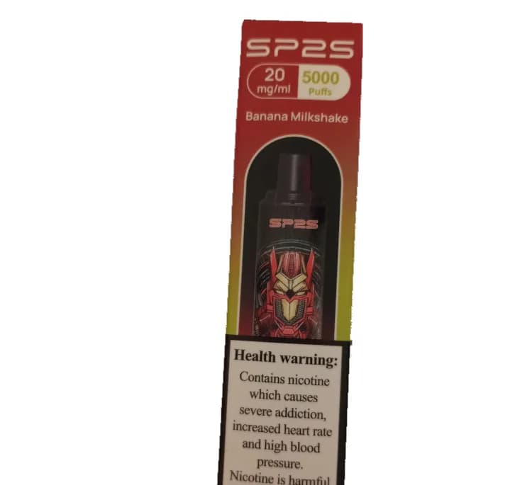 پاد یکبار مصرف Sp25 طعم شیر موز 5000 پاف