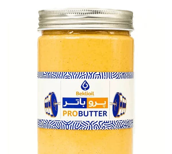 کره بادام زمینی پرو باتر بکلی وزن 500 گرم