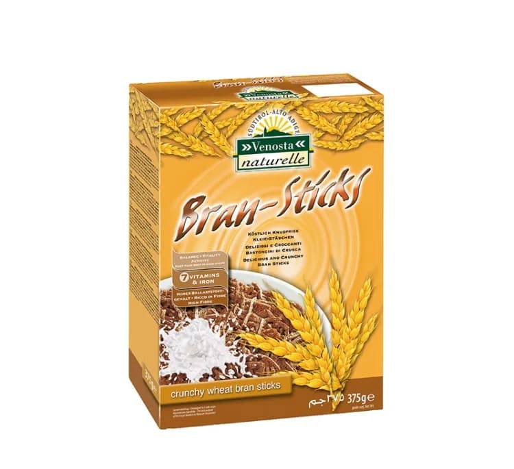 کورن فلکس چوب سبوس ونوستا وزن 375 گرم