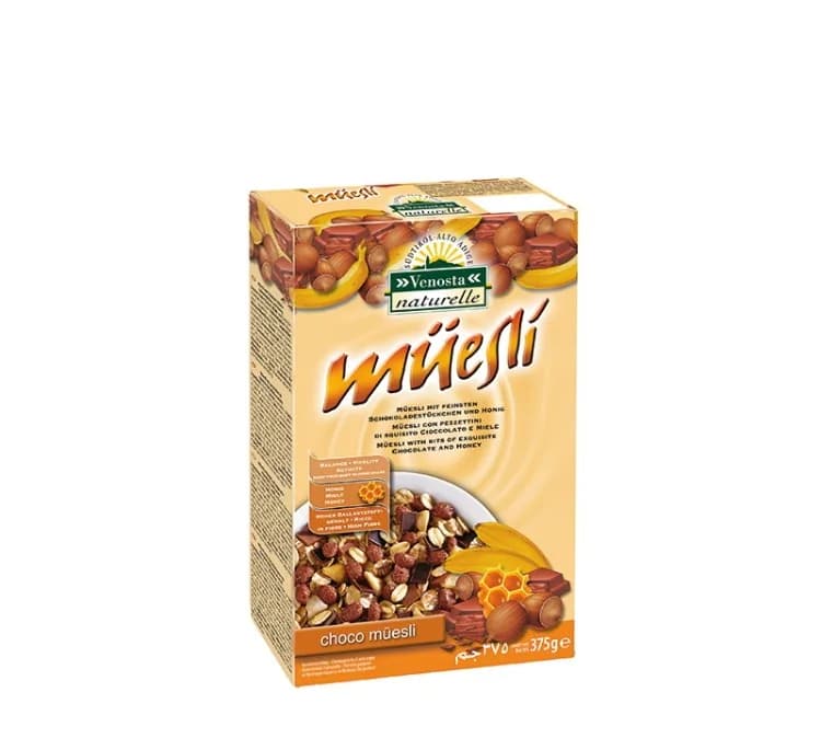 موسلی شکلاتی ونوستا وزن 375 گرم