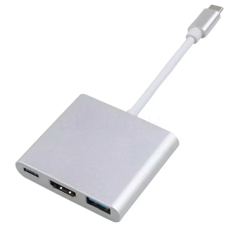 مبدل Type-c به HDMI/USB3.0/PD کی نت مدل K-COUC30HU