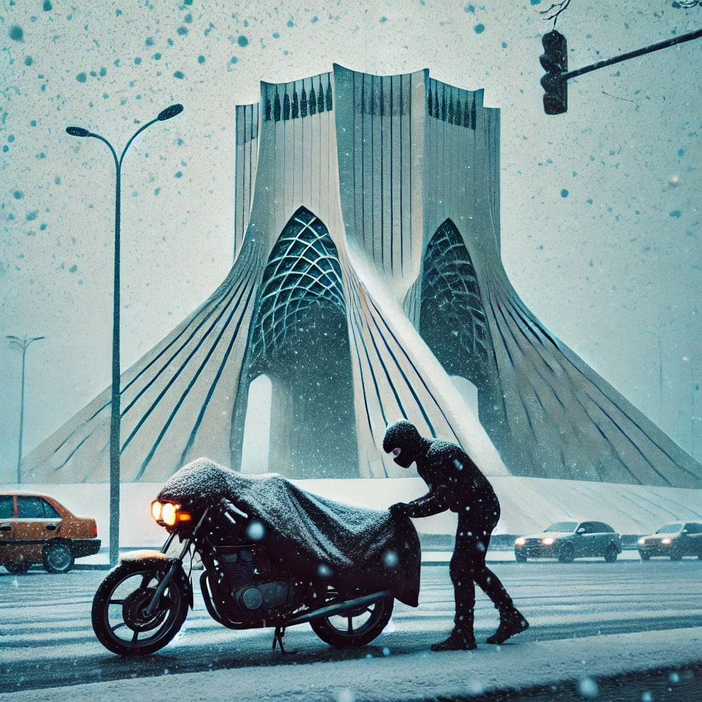 چادر موتور سیکلت رویال اسپرت مدل ضدآب مناسب برای یاماها MX King 150 — تصویر ۶