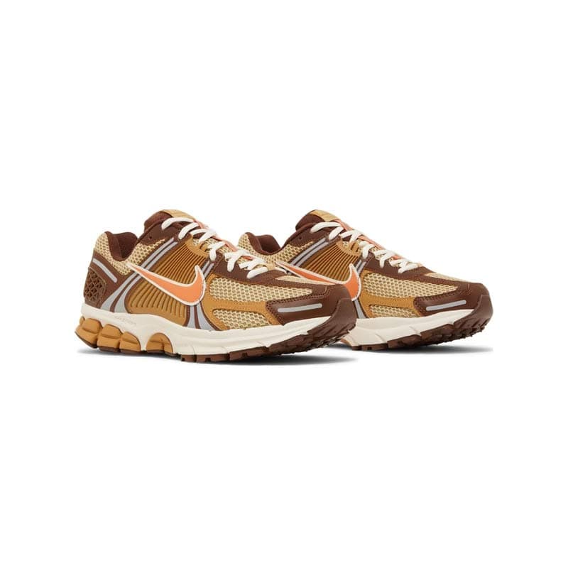 کتونی رانینگ نایک وومرو 5 قهوه ای نارنجی Nike Air Zoom Vomero 5 Wheat Grass — تصویر ۵