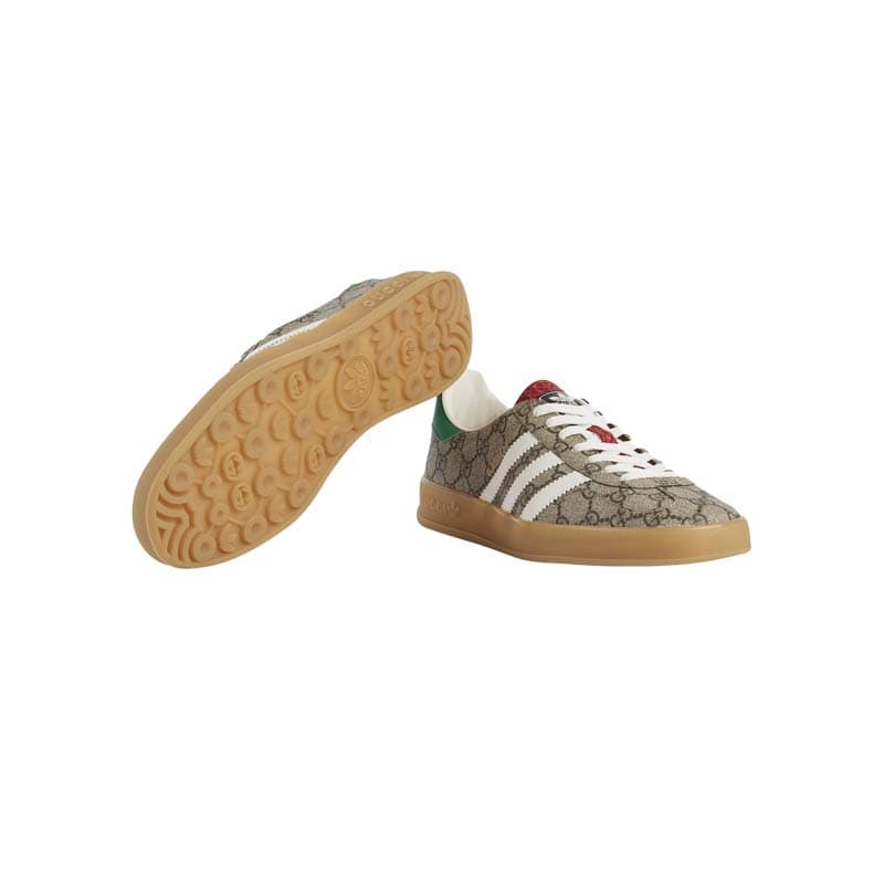 کفش آدیداس گزل گوچی قهوه ای Adidas Gazelle Gucci Brown — تصویر ۵