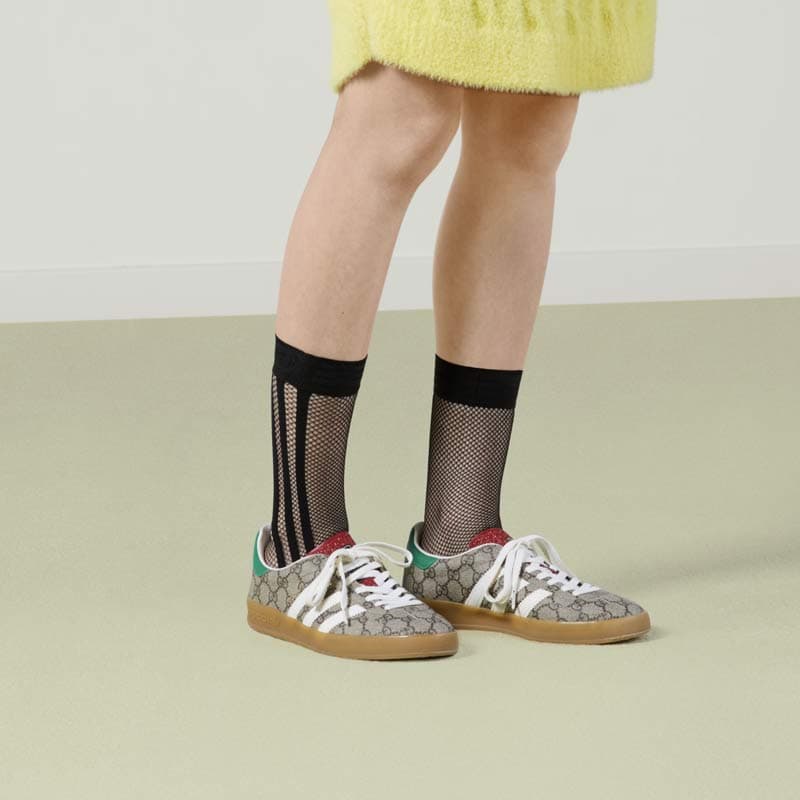 کفش آدیداس گزل گوچی قهوه ای Adidas Gazelle Gucci Brown — تصویر ۶