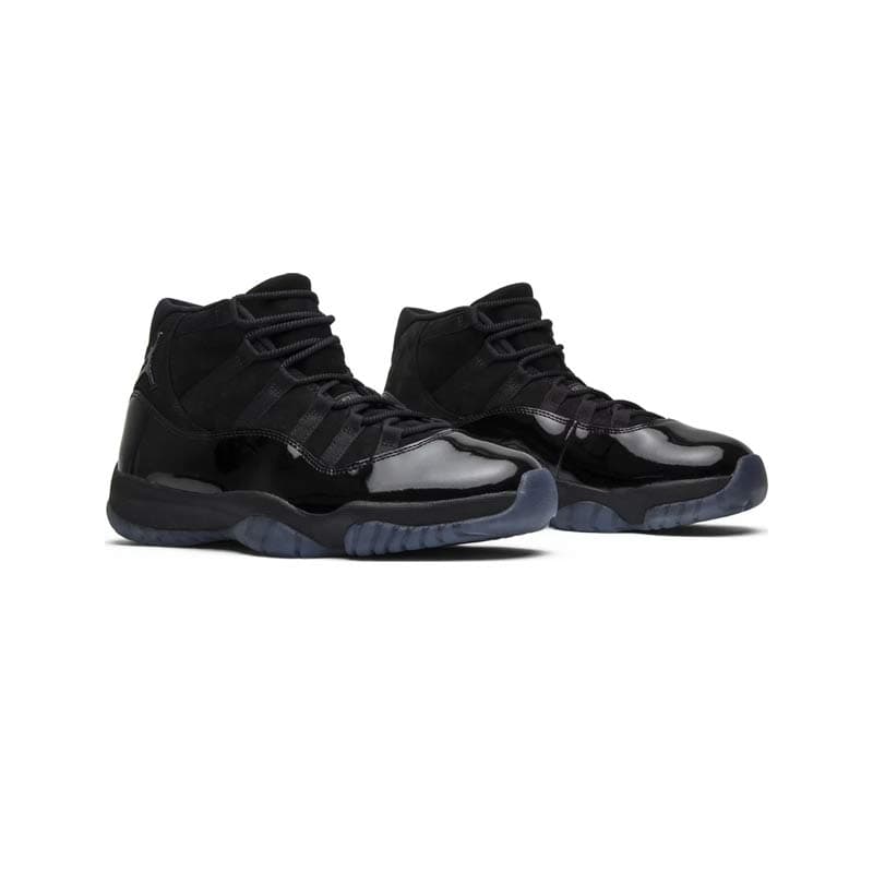 کفش ساقدار نایک ایرجردن 11 مشکی آبی Nike Air Jordan 11 Retro Cap and Gown — تصویر ۵