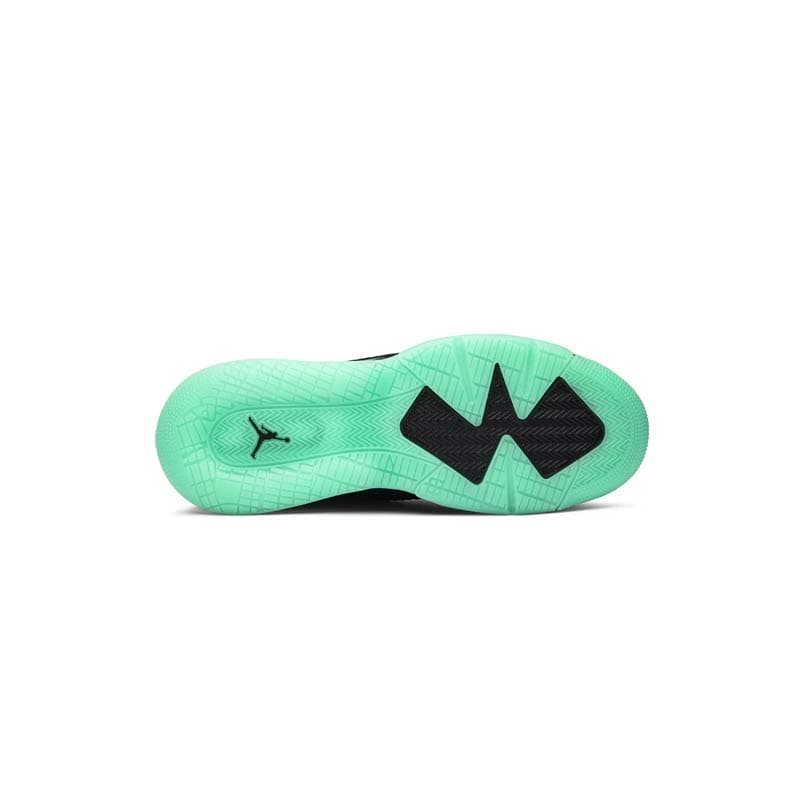 نایک ایرجردن مارس 270 مشکی سبز Nike Jordan Mars 270 Green Glow — تصویر ۳