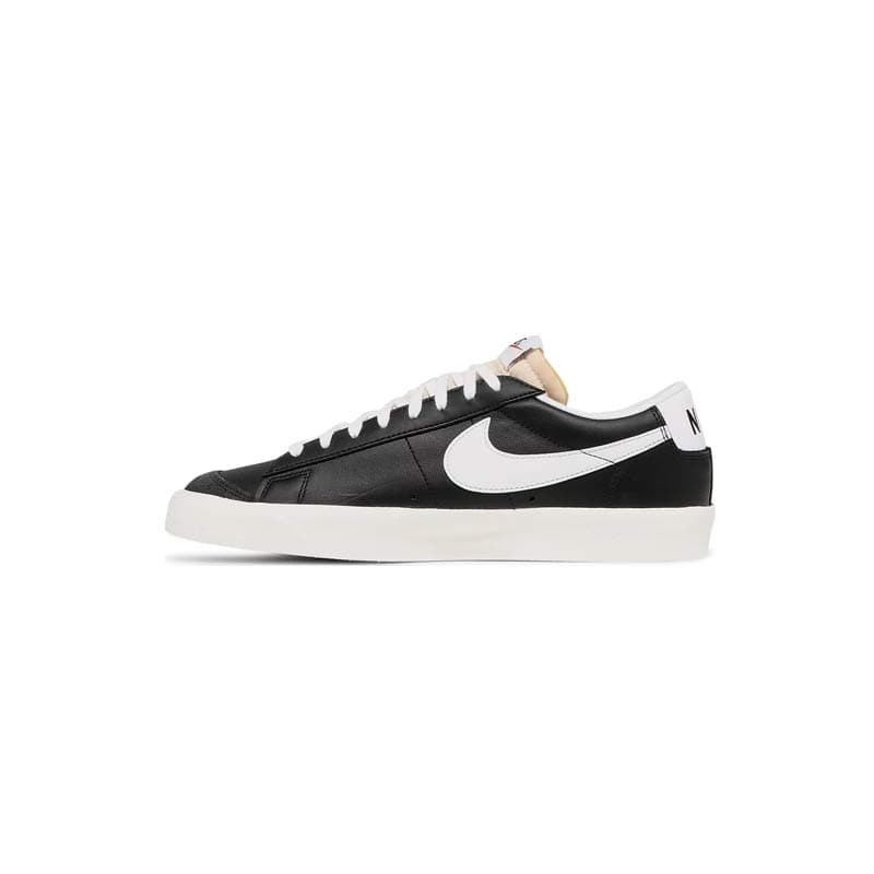 کفش نایک بلیزر ساق کوتاه مشکی سفید Nike Blazer Low 77 Vintage Black White — تصویر ۲