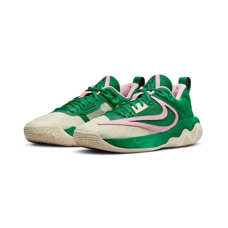 کتونی بسکتبالی نایکی یانیس 3 کرم سبز Nike Giannis Immortality 3 — تصویر ۳