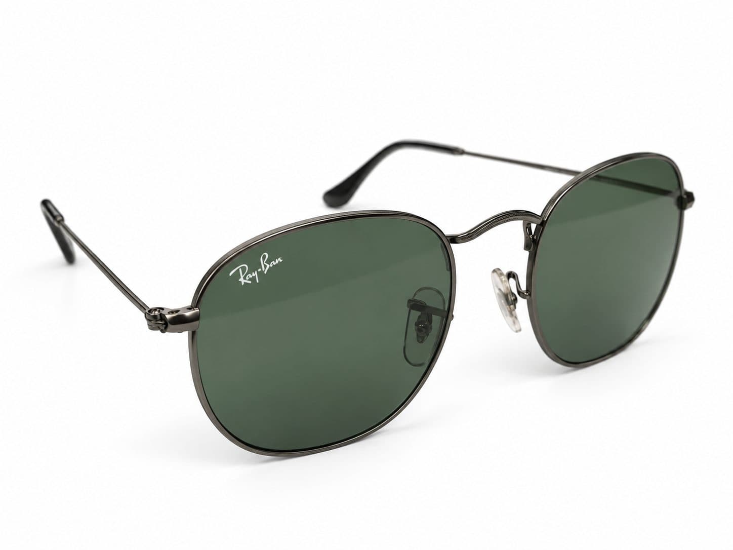 عینک آفتابی ریبن گرد مدل Ray-Ban RB 3447 Round Metal — تصویر ۲