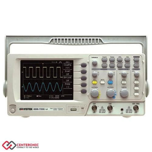 اسیلوسکوپ 50MHz دو کانال دیجیتال GDS-1052U