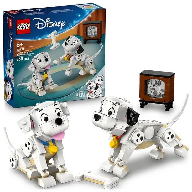 لگو سری دیزنی مدل Disney Lucky and Penny 101 Dalmatians کد 43271