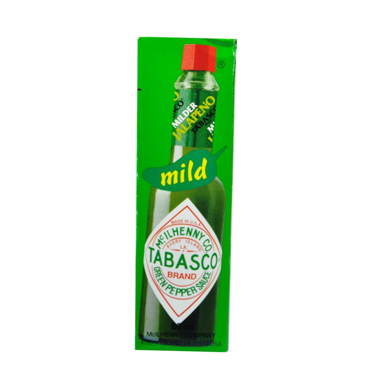 سس فلفل تند سبز مایلد ۶۰ میل تاباسکو – tabasco