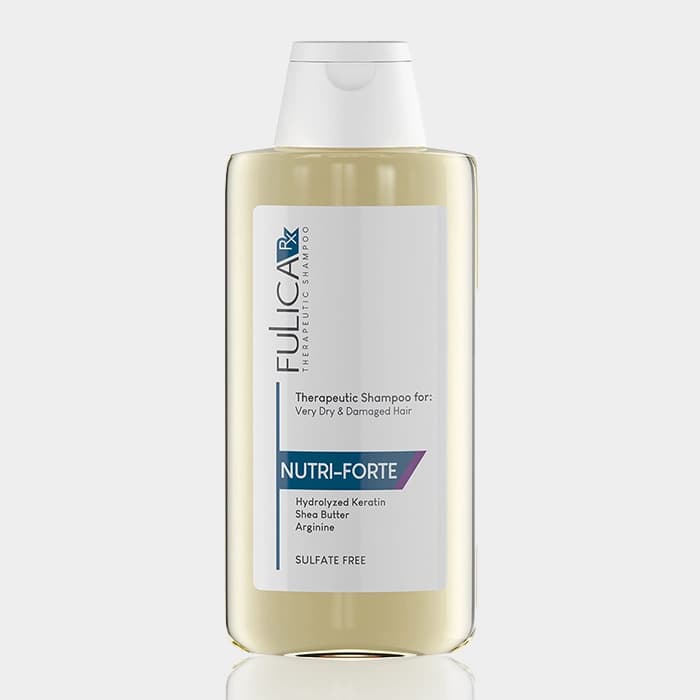 شامپو موهای خشک و آسیب دیده نوتری فورت فولیکا آر ایکس Fulica RX Nutri-Forte Very Dry & Damaged Hair Shampoo 200ml