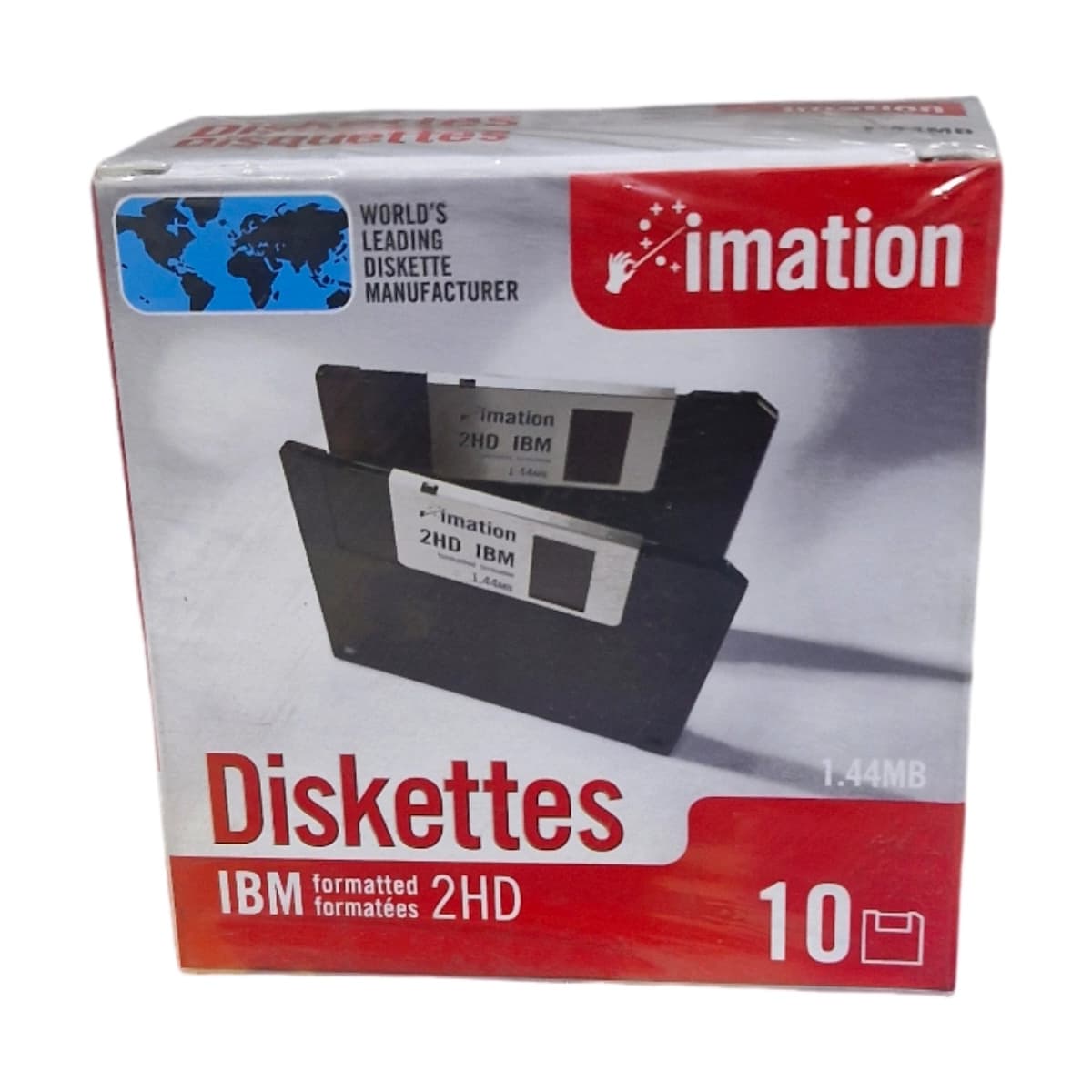 فلاپی دیسک ۱۰ عددی Imation ظرفیت 1.44MB مدل 2HD