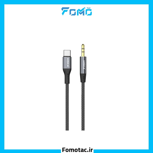کابل تبدیل AUX به Type-C هیسکا(Hiska) مدل W45