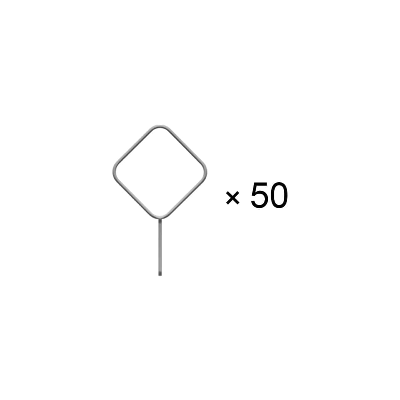 سوزن سیم کارت – نقره ای – ASP (بسته 50 عددی)