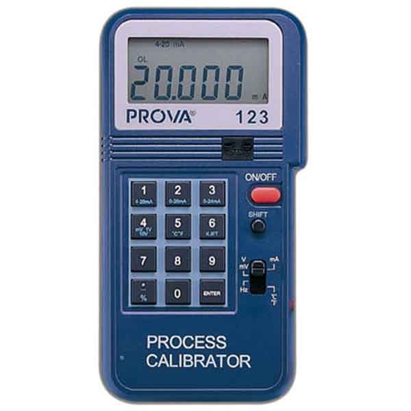 مولتی کالیبراتور (ولتاژ، جریان، دما و فرکانس) پروا مدل PROVA 123