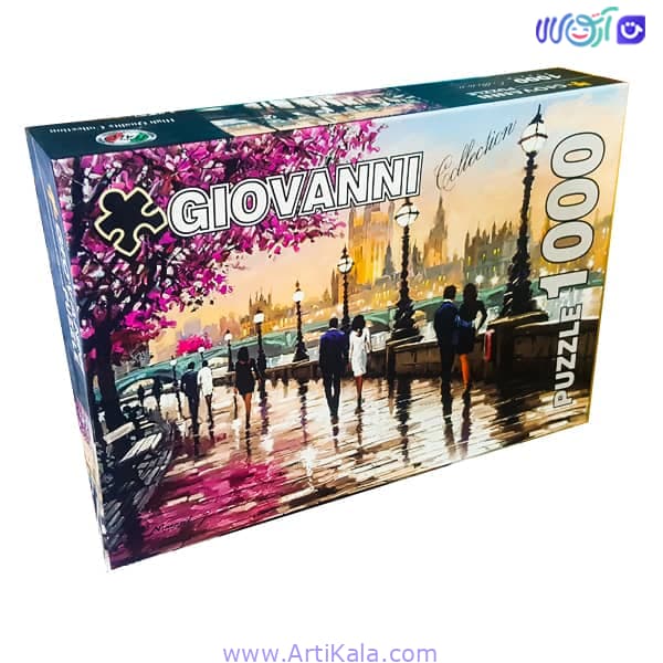 پازل 1000 قطعه giovanni مدل thames view