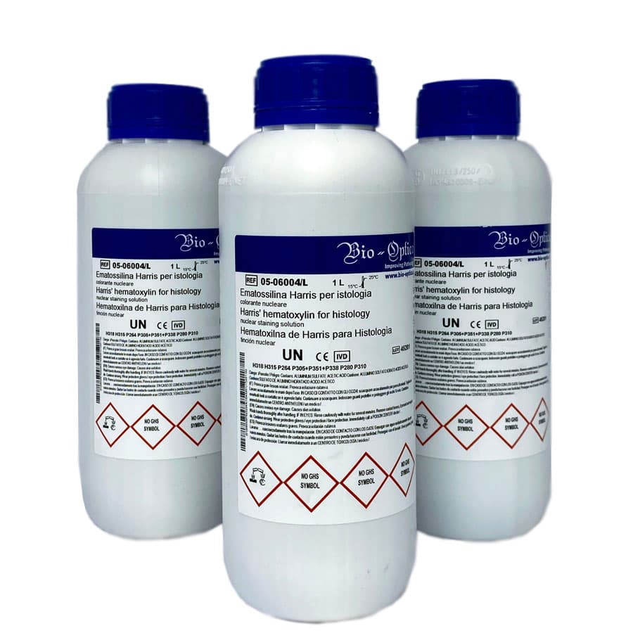 محلول هماتوکسیلین یک لیتری Bio Optica (10 عدد)