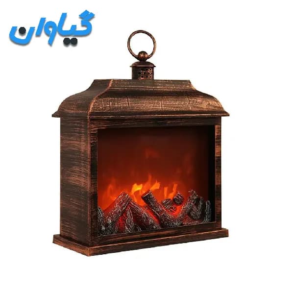 شومینه رومیزی دکوراتیو گیاوان