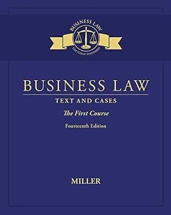 و دانلود نسخه کامل کتاب زبان اصلی Business Law: Text & Cases – The First Course PDF | دانلود کتاب خارجی