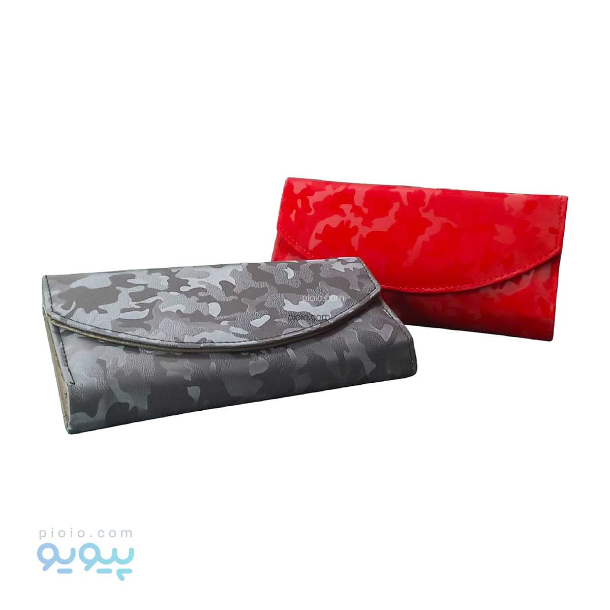 کیف پول زنانه لبه گرد طرح پتینه آیتم 1035 عمده و کارتنی