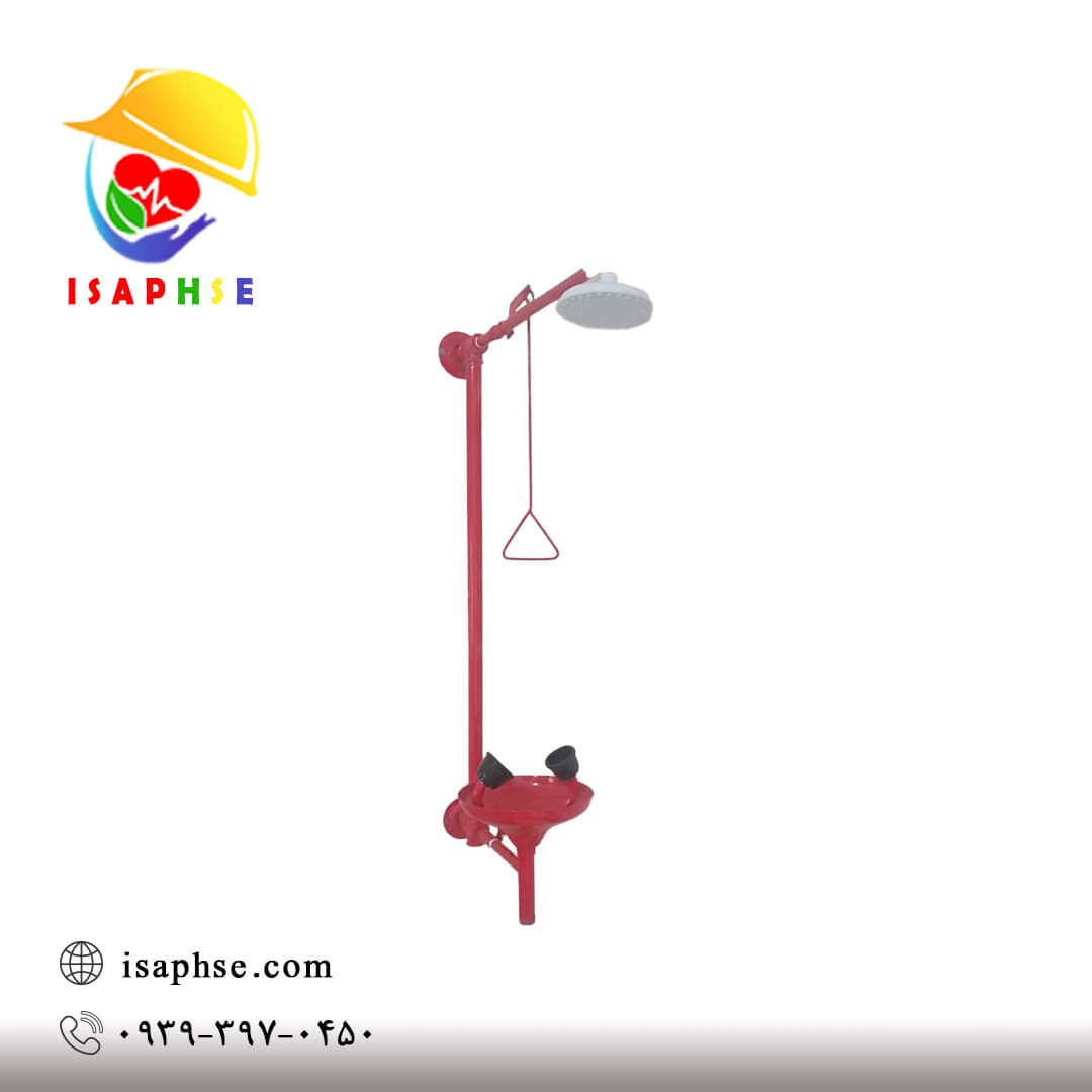 دوش و چشم شوی دیواری گالوانیزه