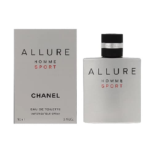ادکلن مردانه الور اسپرت برند کالکشن کد 001 حجم 25 میل | Brand Collection Chanel Allure Homme Sport — تصویر ۳