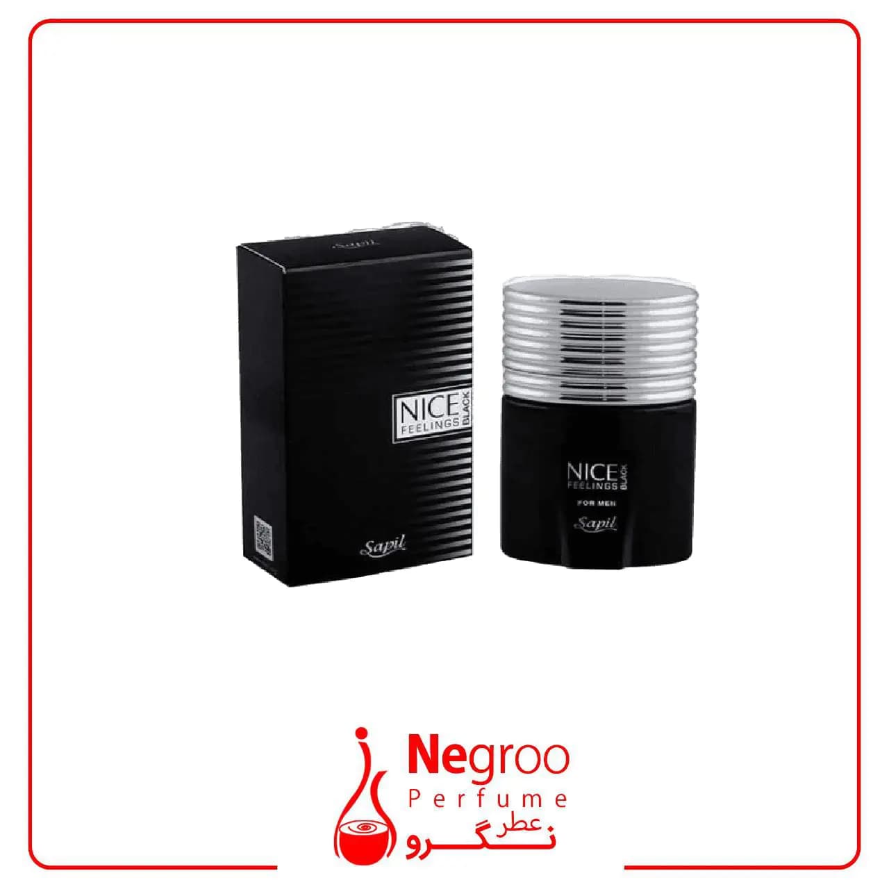 ​ادکلن نایس بلک Sapil – Nice Feelings Black