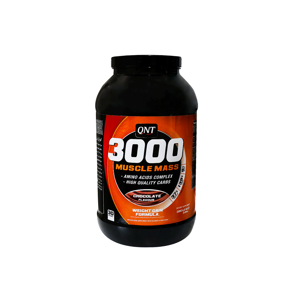 پودر 3000 ماسل مس طعم شکلات کیو ان تی 4500 گرم