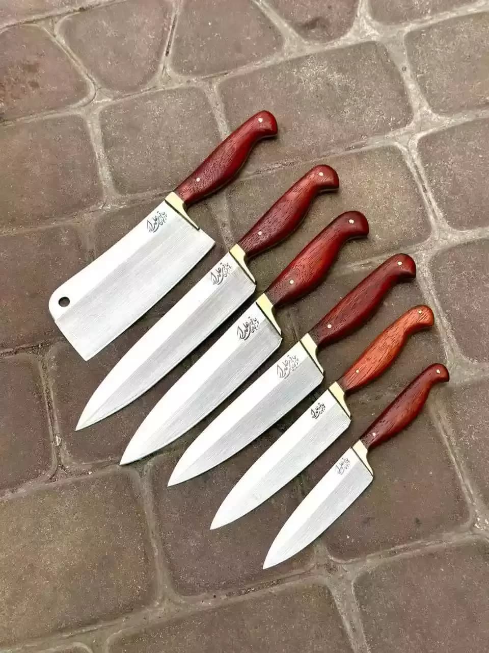 ست 6 عددی چاقوی آشپزخانه